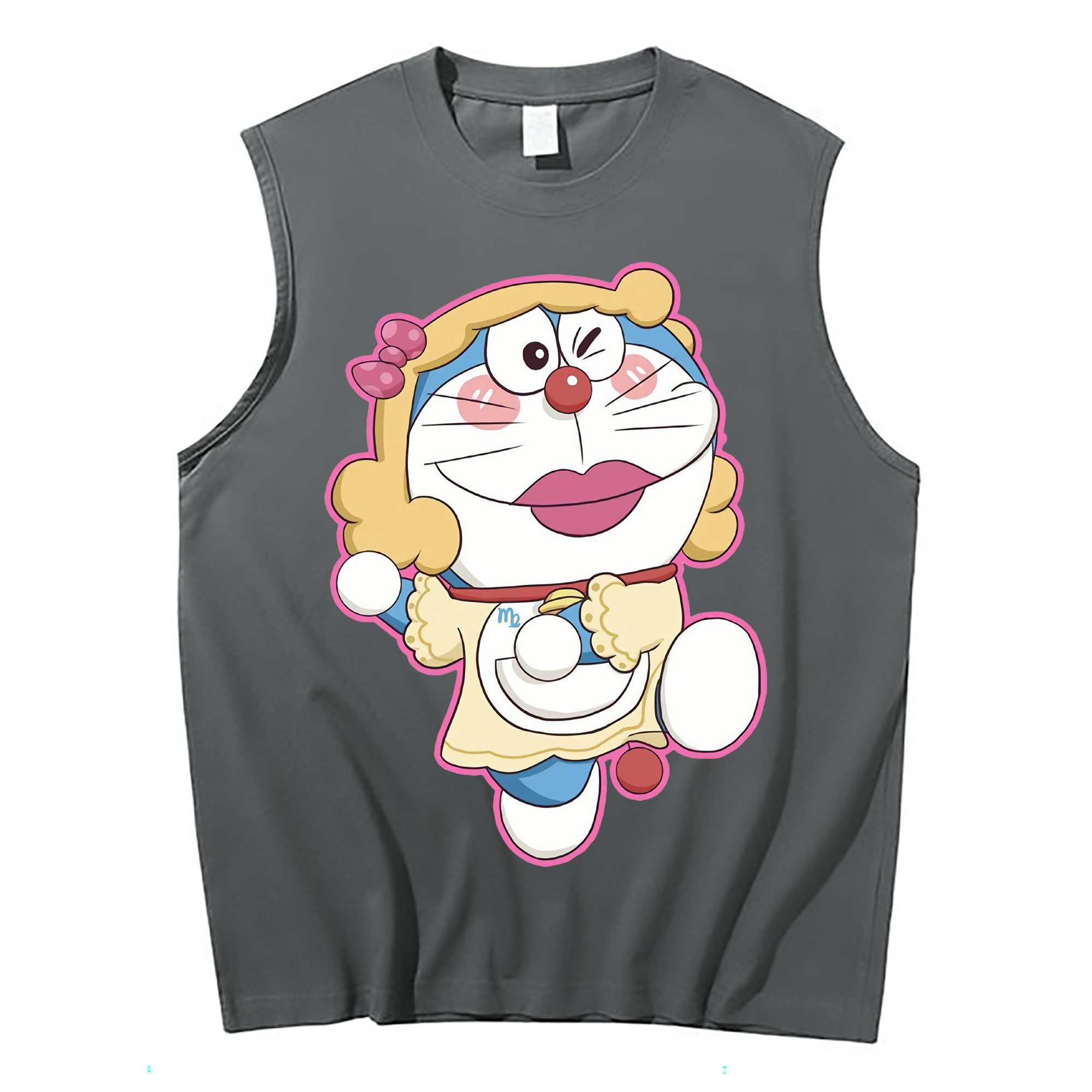 （画像用） ドラえもん Doraemon コットン100％タンクトップ（フロントプリント）